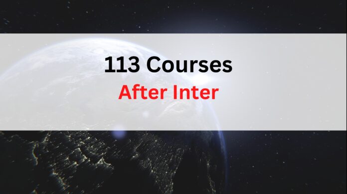 Courses After Inter