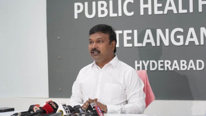 Health Director Srinivasa Rao