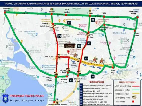 Traffic Diversions