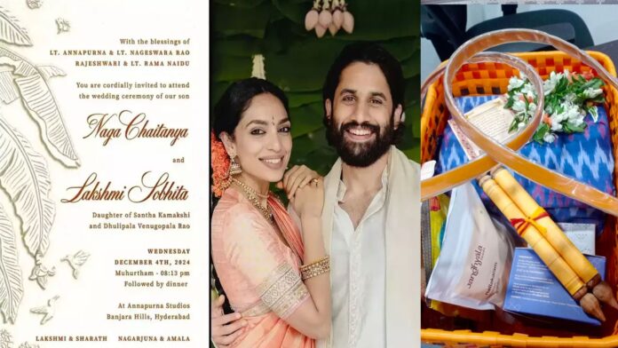 Naga Chaitanya Wedding Card